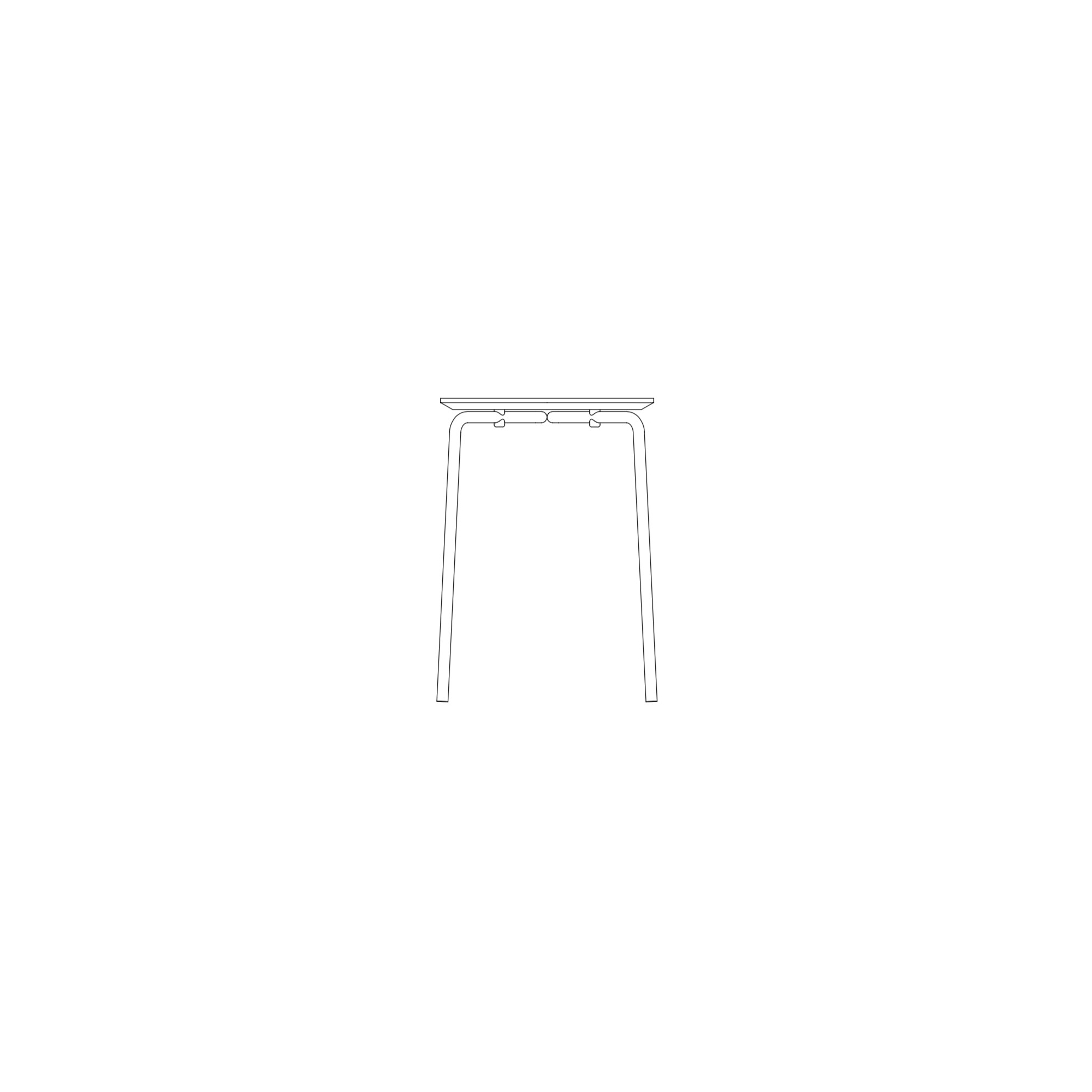 Herman stool - upholstered seat - Ferm Living