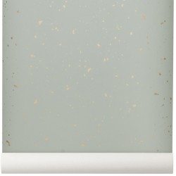 menthe - papier peint Confetti - Ferm Living