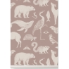 OUT OF STOCK - dusty rose - Animals Wallpaper - Katie Scott - Ferm Living