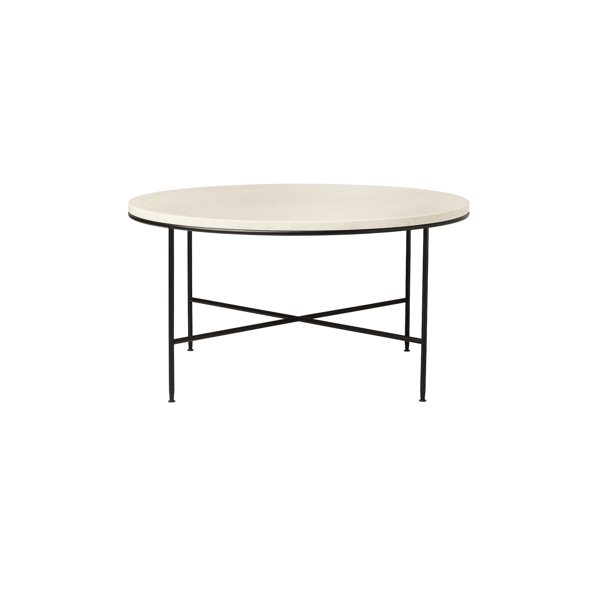 crème - Ø80 cm - table basse Planner MC300 - Fritz Hansen