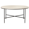 crème - Ø80 cm - table basse Planner MC300 - Fritz Hansen