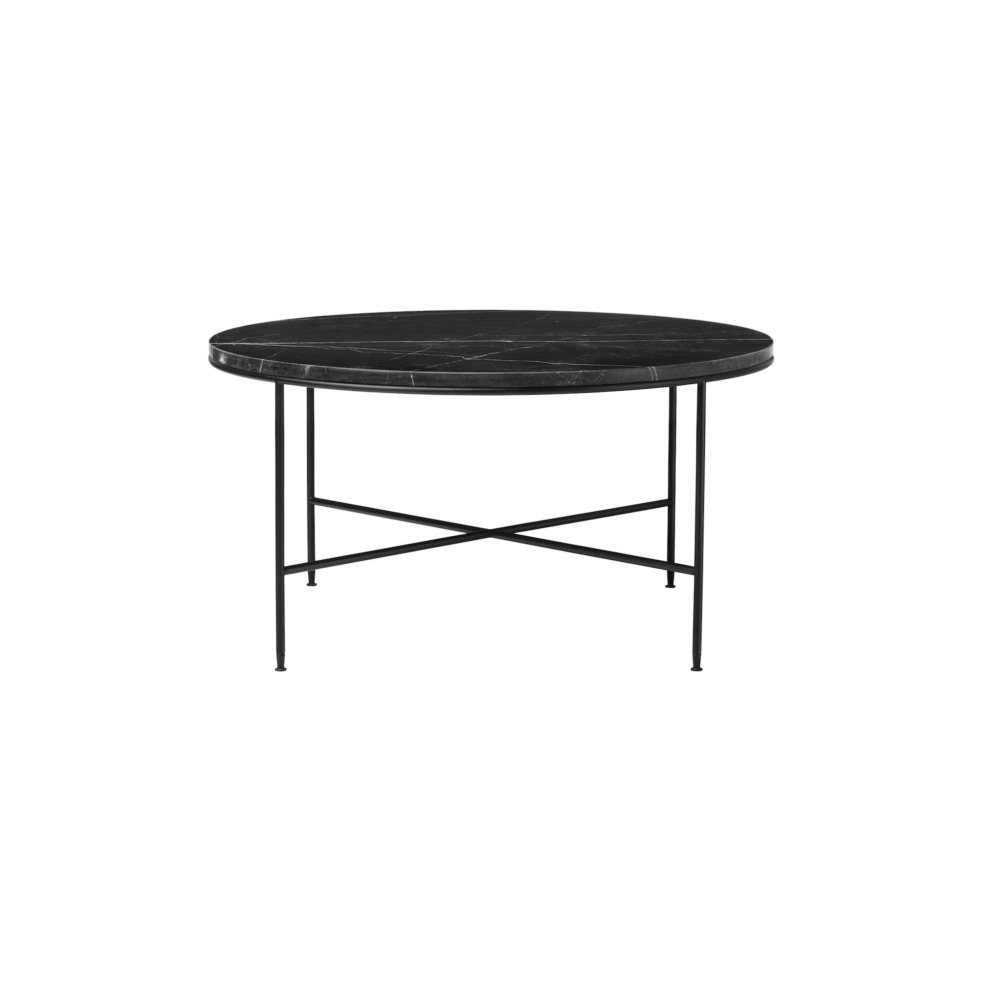 dark Charcoal - Ø80 cm - Planner coffee table MC300 - Fritz Hansen