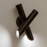 Tubes 2 wall lamp - black - Nemo lighting