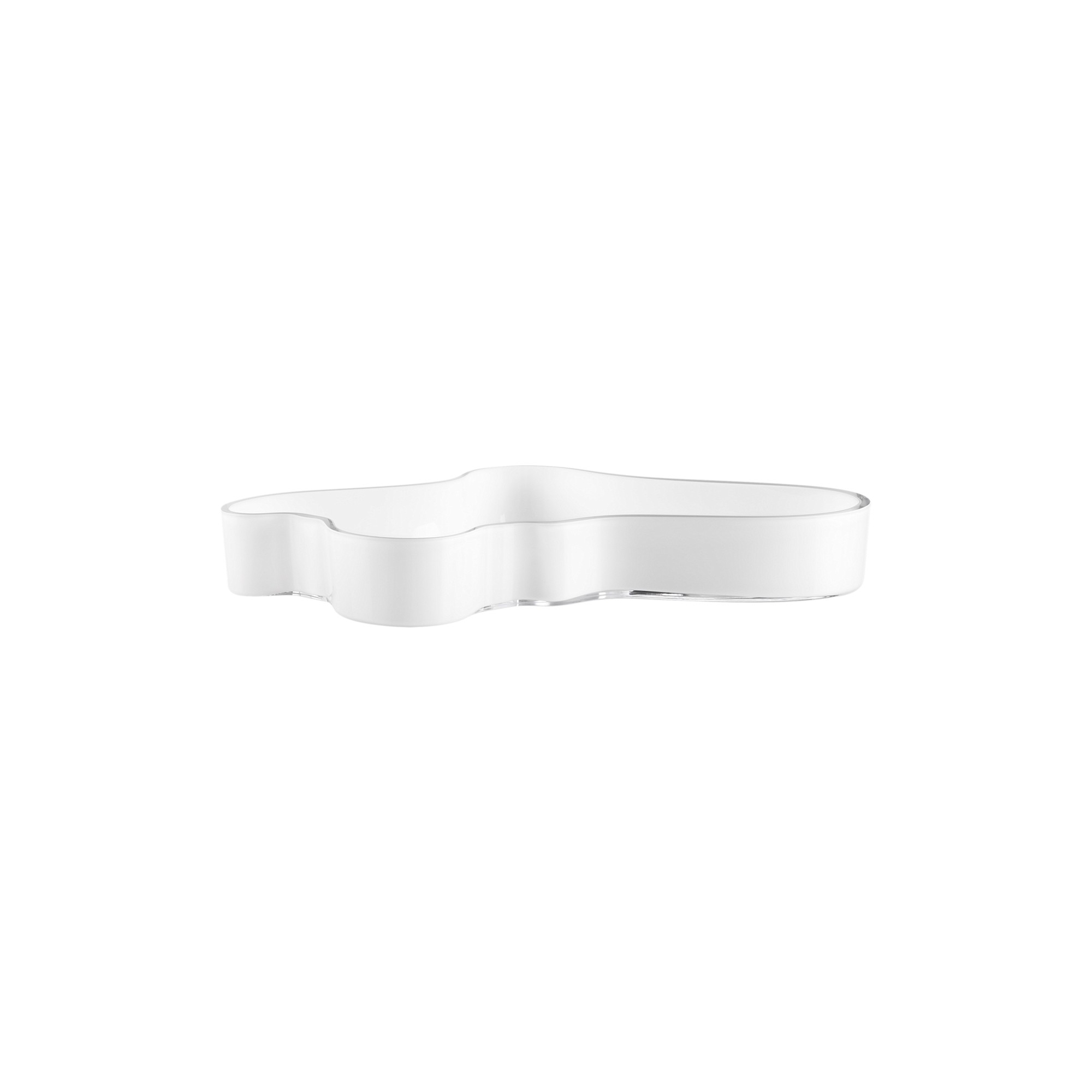 Aalto plate l380mm, white opal - 1007034 - Iittala