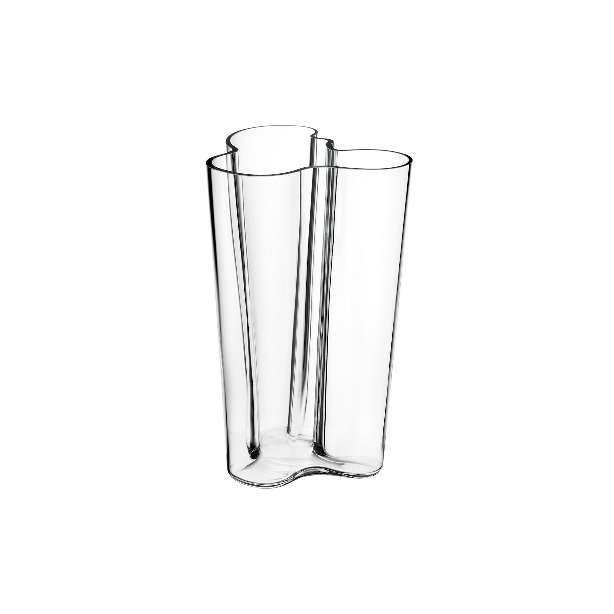 Aalto vase 251mm, clear - 1007154 - Iittala