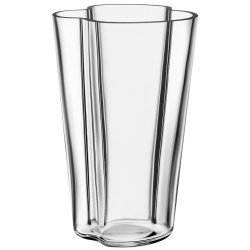 Aalto vase 220mm, clear - 1024738 - Iittala