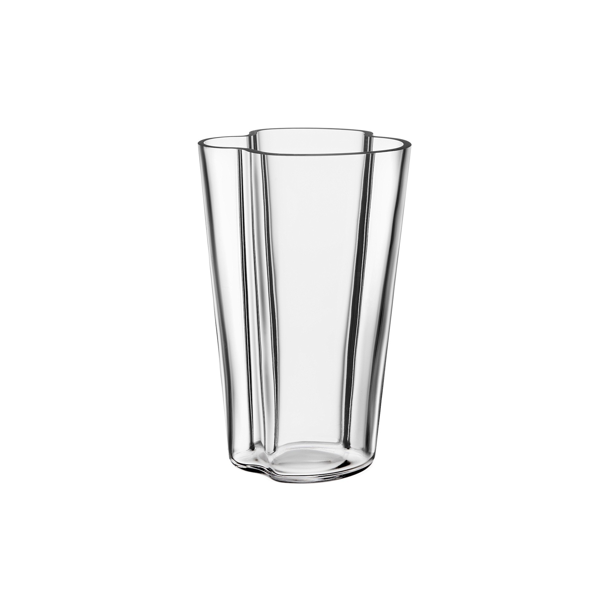 Aalto vase 220mm, clear - 1024738 - Iittala