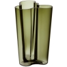 Aalto vase 251mm, moss green - 1025668 - Iittala