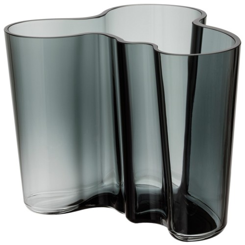 Aalto vase 160mm, dark grey - 1020905 - Iittala