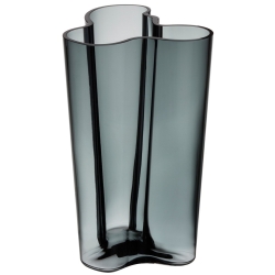 vase Aalto 251mm, gris foncé - 1020907 - Iittala