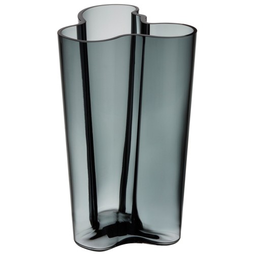 Aalto vase 251mm, dark grey - Iittala