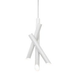 suspension Tubes 3 - blanc/blanc - Nemo lighting