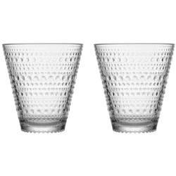 2 x 30cl tumblers Kastehelmi - clear - 1018763 - Iittala