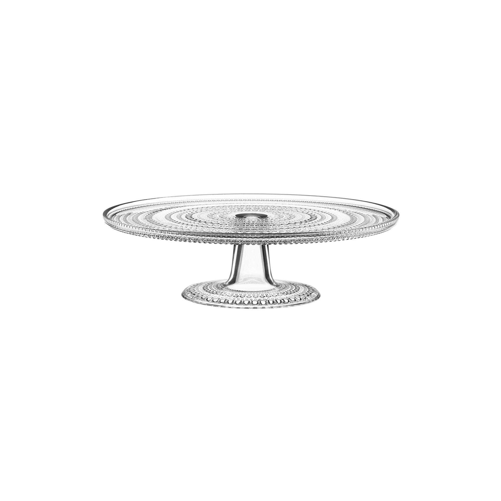 Kastehelmi cake stand - 240mm - clear - 1019580 - Iittala