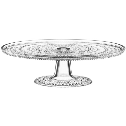 Kastehelmi cake stand - 240mm - clear - 1019580 - Iittala