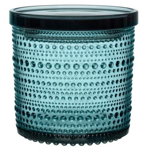 bocal Kastehelmi - Ø116xH114mm - bleu mer - 1026962 - Iittala