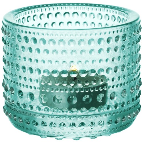 bougeoir Kastehelmi - vert d'eau - 1007589 - Iittala