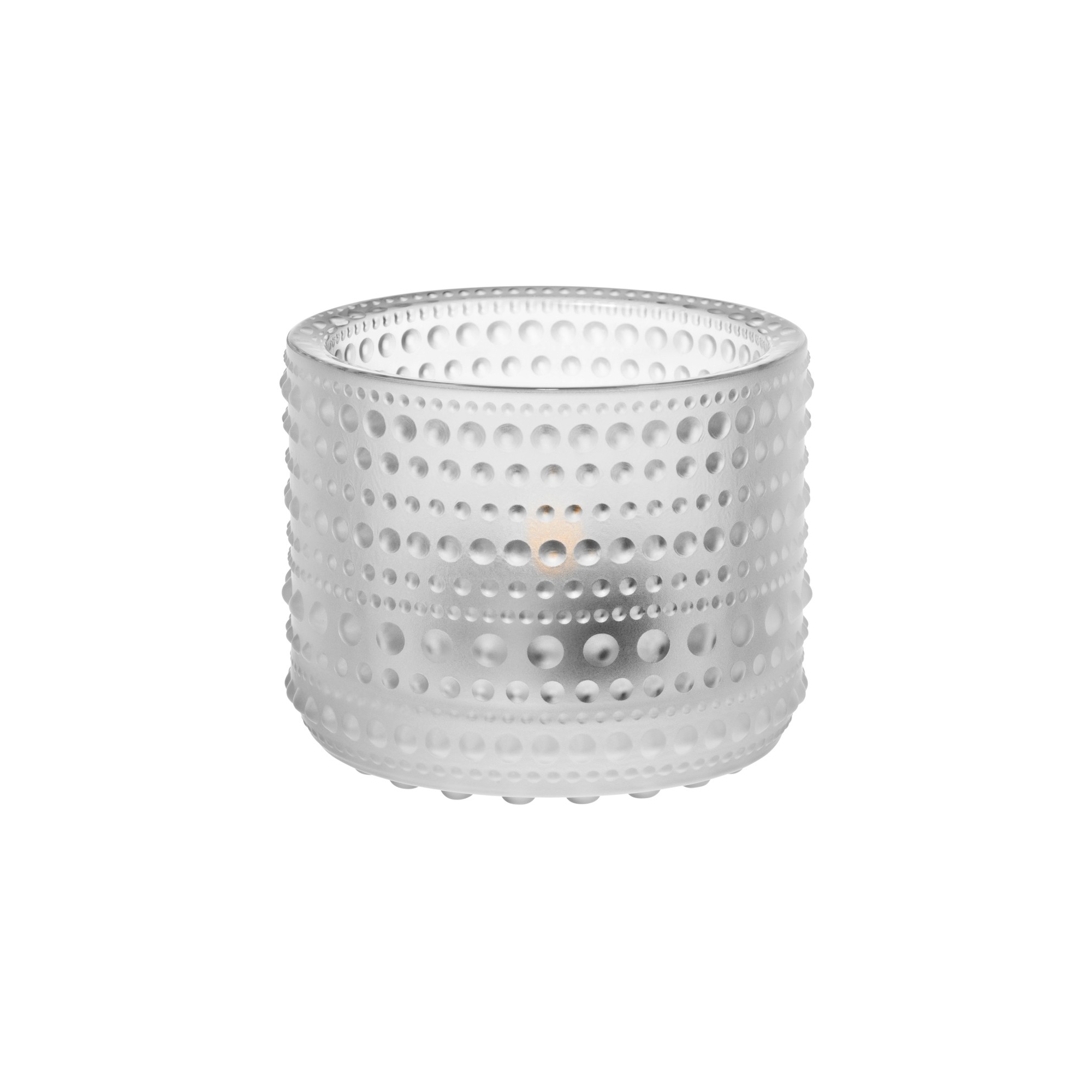 EPUISE - bougeoir Kastehelmi - transparent mat - 1007664 - Iittala