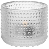 EPUISE - bougeoir Kastehelmi - transparent mat - 1007664 - Iittala