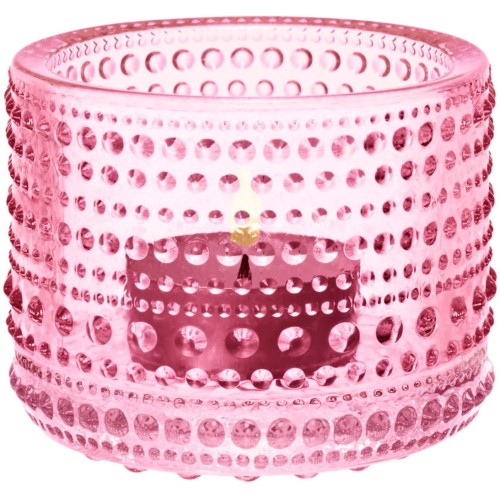 EPUISE - bougeoir Kastehelmi - rose pâle - 1007719 - Iittala