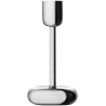 H18,3cm - stainless steel - candleholder Nappula - Iittala