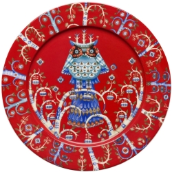 Ø27cm - assiette Taika rouge - 1013907 - Iittala