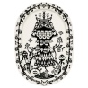 41cm - plat ovale Taika noir - 1011643 - Iittala