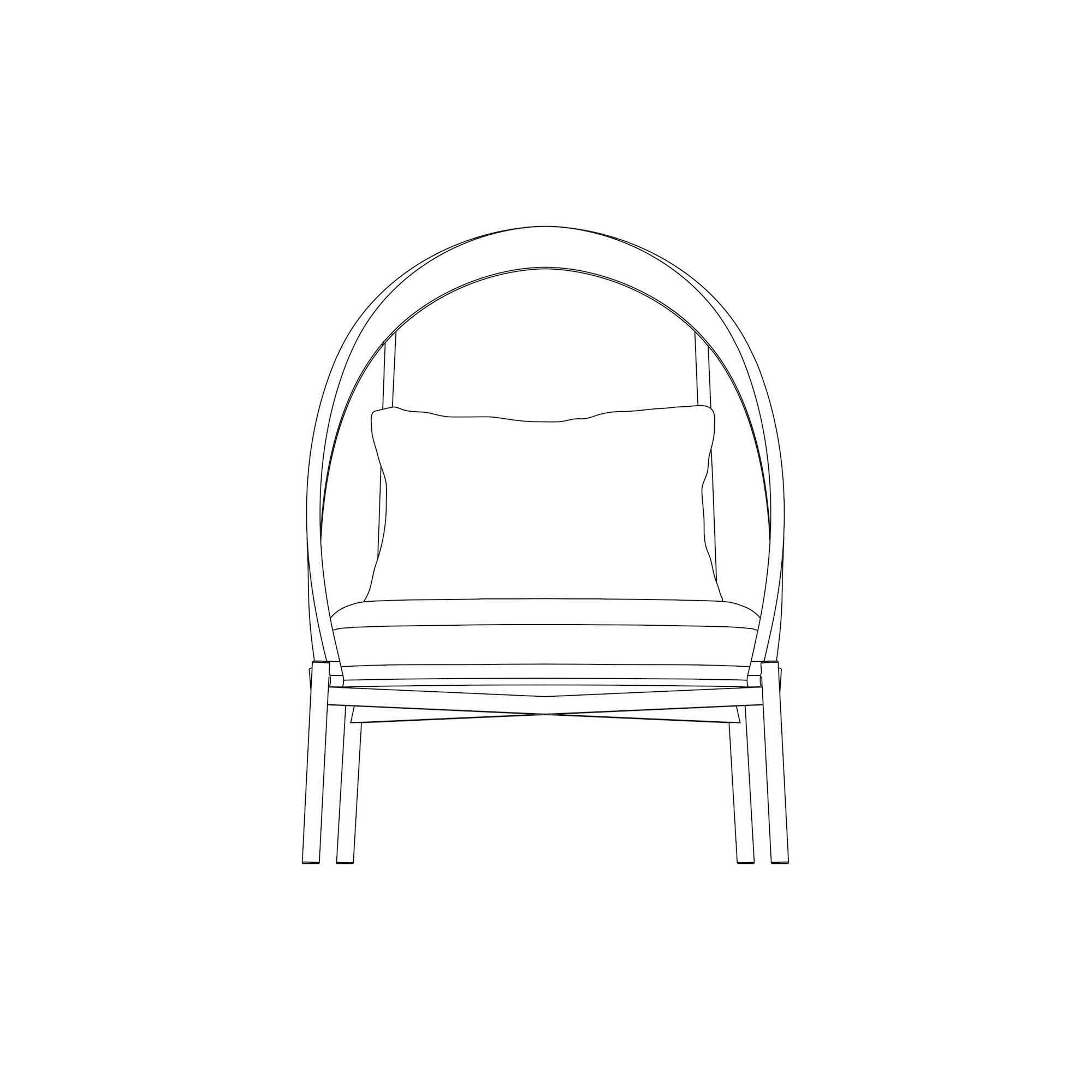 Loïe lounge chair