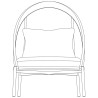 Loïe lounge chair