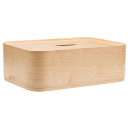 45 x 15 x 30 cm - natural birch - Vakka box - Iittala