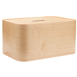 EPUISE - 45 x 23 x 30 cm - bouleau naturel - boîte Vakka - Iittala