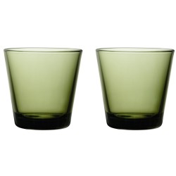 EPUISE - 21cl - 2 x verres Kartio vert mousse - Iittala