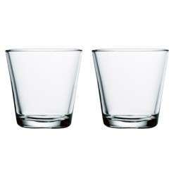 21cl - 2 x Kartio clear glasses - Iittala