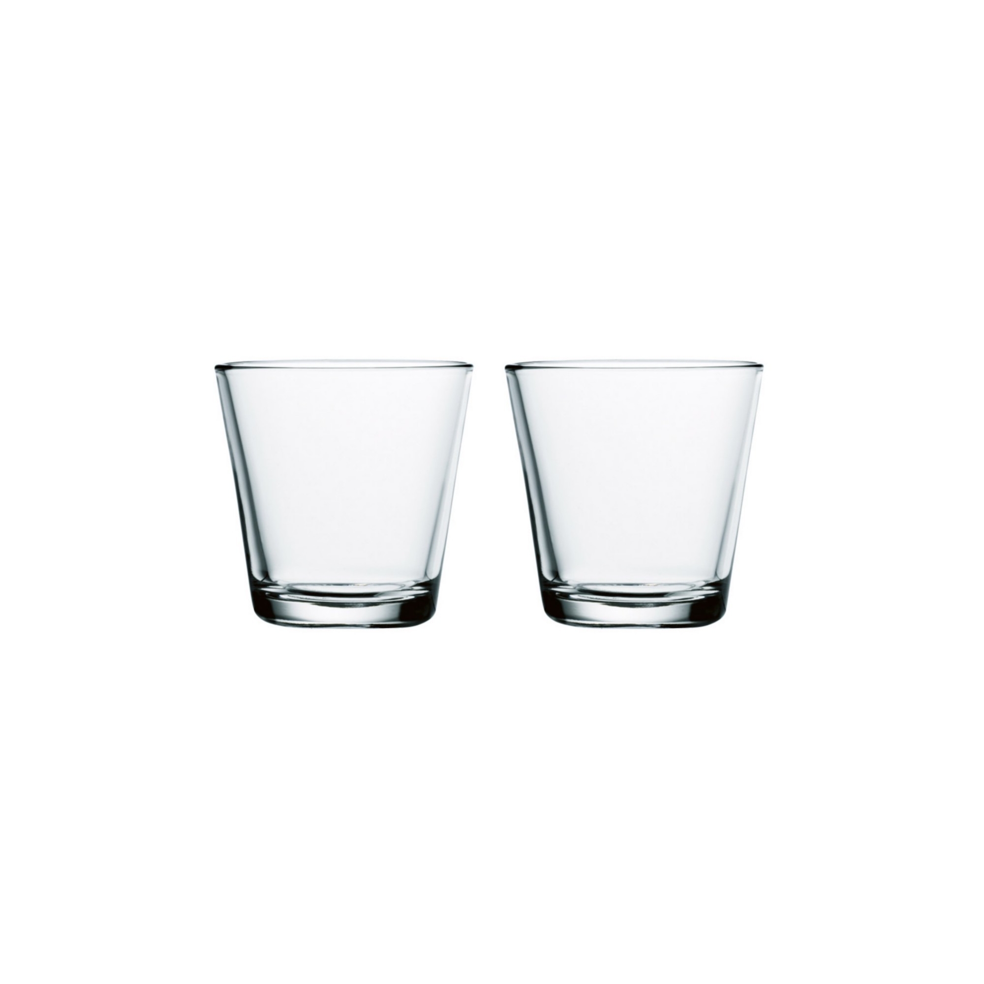 21cl - 2 x Kartio clear glasses - Iittala