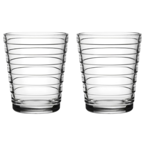 22cl - 2 x Aino Aalto transparent - 1008545