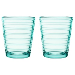 22cl - 2 x Aino Aalto vert d'eau - 1008627 - Iittala