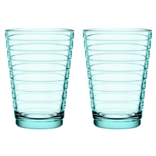 33cl - 2 x Aino Aalto vert d'eau - 1008629 - Iittala