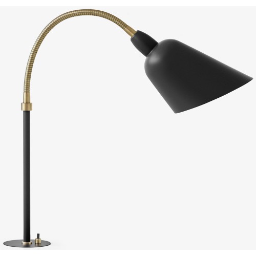 AJ11 - Noir et laiton - lampe de table avec insert Bellevue - &Tradition