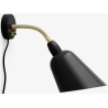 black / brass - AJ9 Bellevue wall lamp - &Tradition