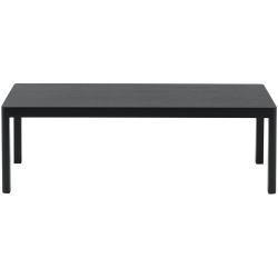 120 x 43 - black - Workshop coffee table - Muuto