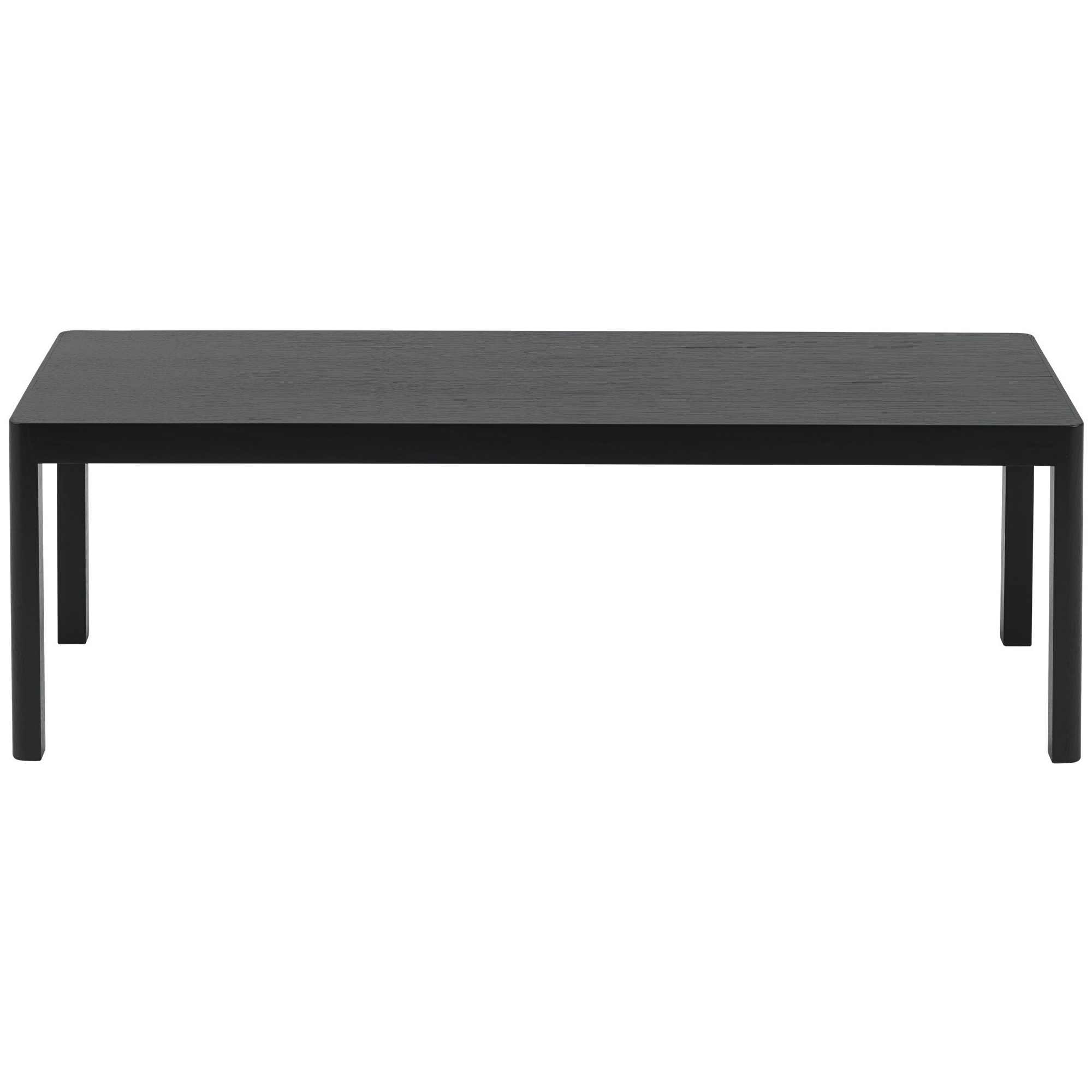 120 x 43 - black - Workshop coffee table - Muuto