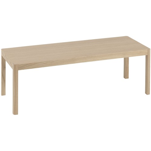 120 x 43 cm - chêne - table basse Workshop - Muuto