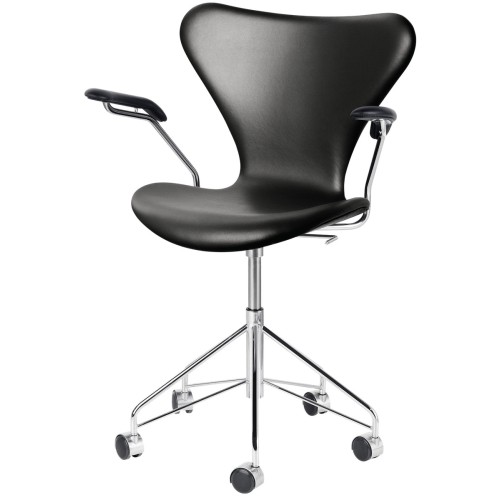 cuir noir Essential  - 3217 - Fritz Hansen