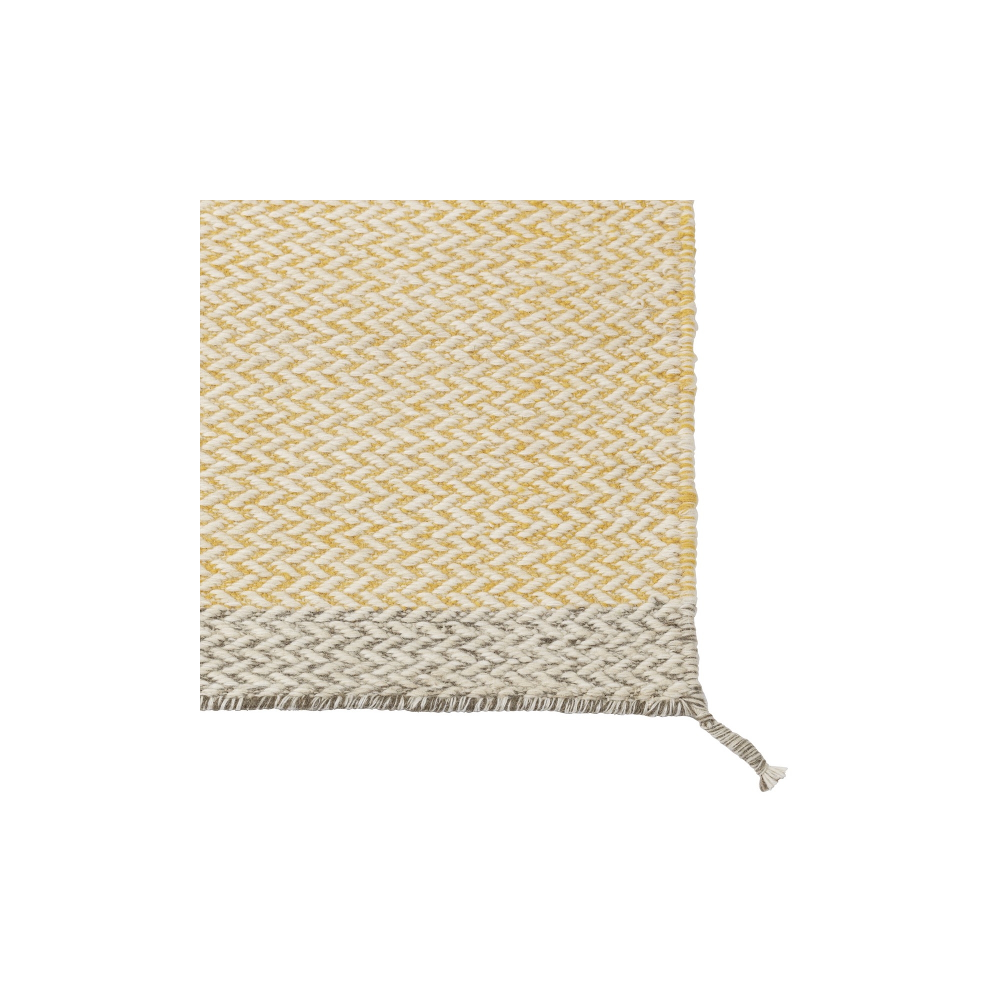 Ply rug – 80 x 200 cm – Yellow - Muuto