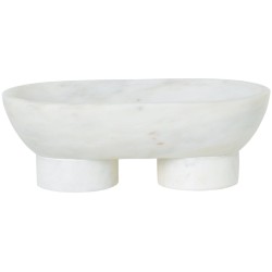 white - Alza bowl - Ferm Living