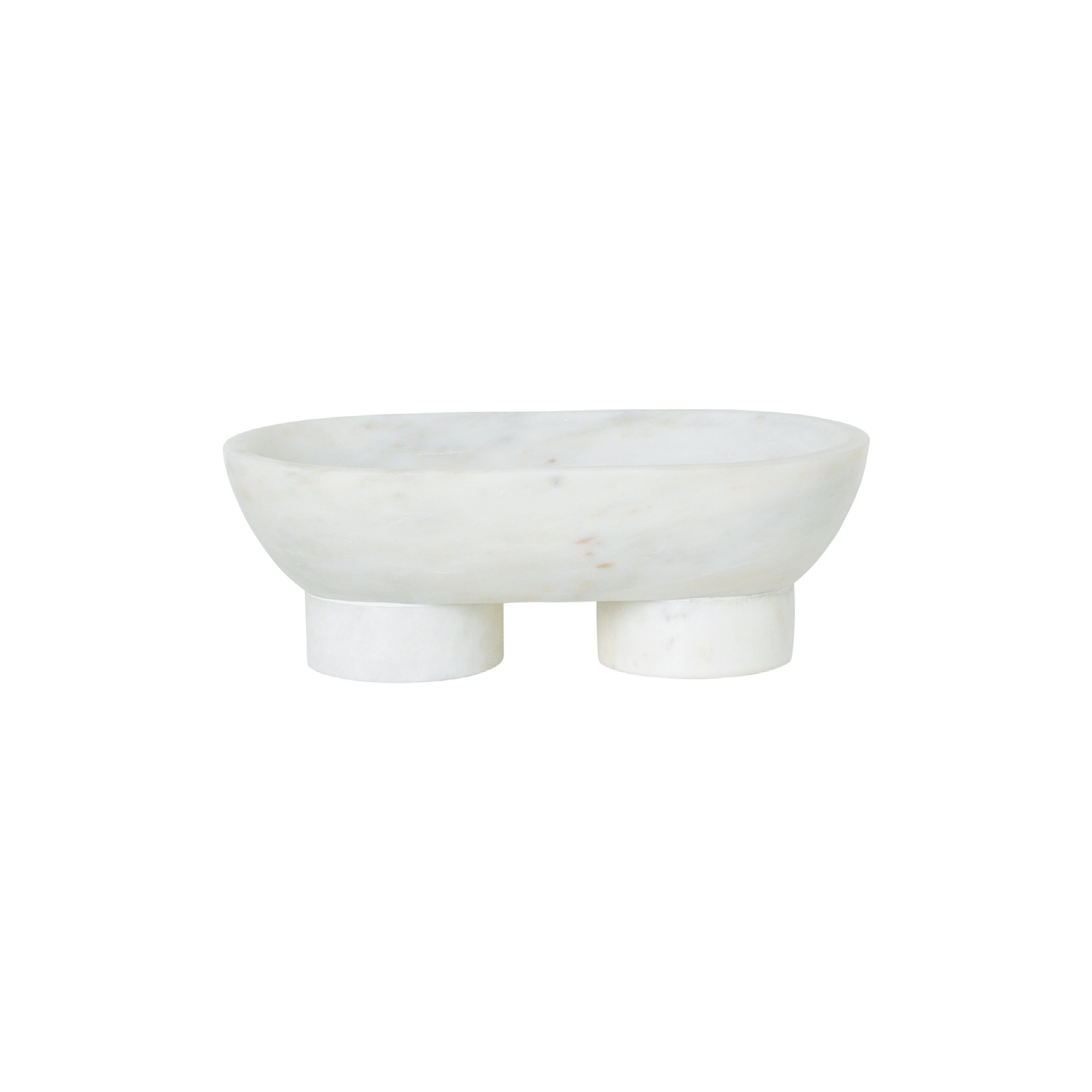 white - Alza bowl - Ferm Living