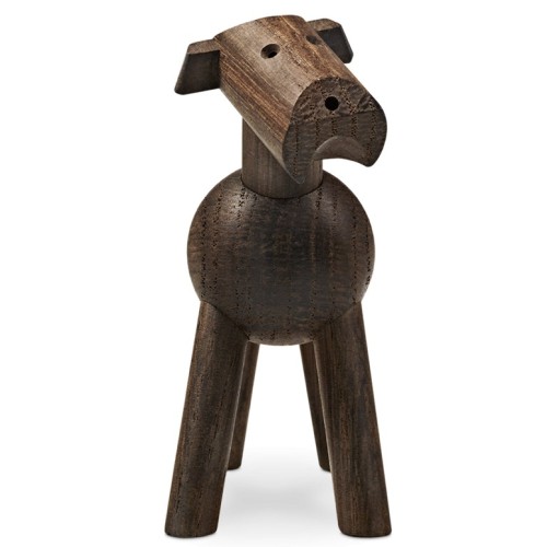 smoked oak - Tim the Little Terrier - Kay Bojesen