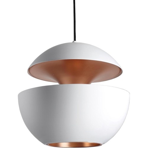 Ø250mm Here Comes the Sun pendant – white/copper – DCW éditions