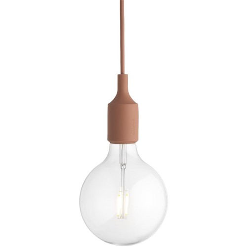 Muuto – E27 pendant, terracotta