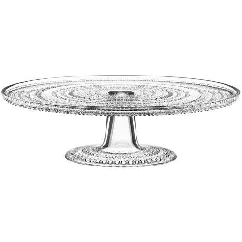 Kastehelmi cake stand - 315mm - clear - 1059189 - Iittala